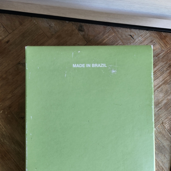 Ladies brown leather wedge sandal - Picture 9 of 10